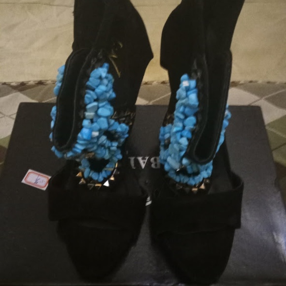 strappy high heel sandal - Picture 1 of 2